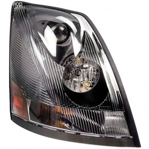 TR001-VLHLB-R Passenger Side Headlight for Volvo VNL Trucks