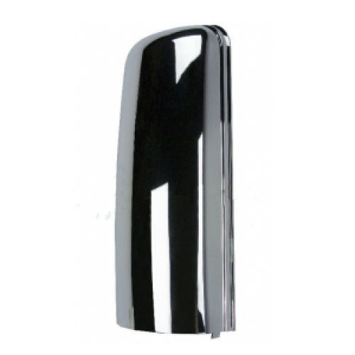 TR038-FRDMCC-R Passenger Side Chrome Mirror Cover for Freightliner Cascadia Trucks