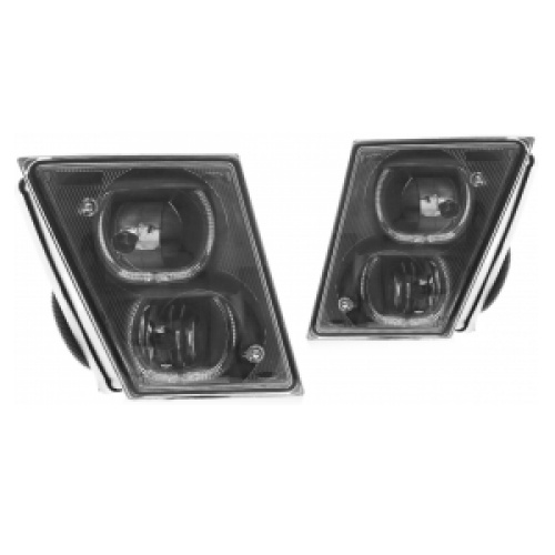 TR205-PVLHL-S Fog Light Set with LED Bar for Volvo VN/VNL Trucks 